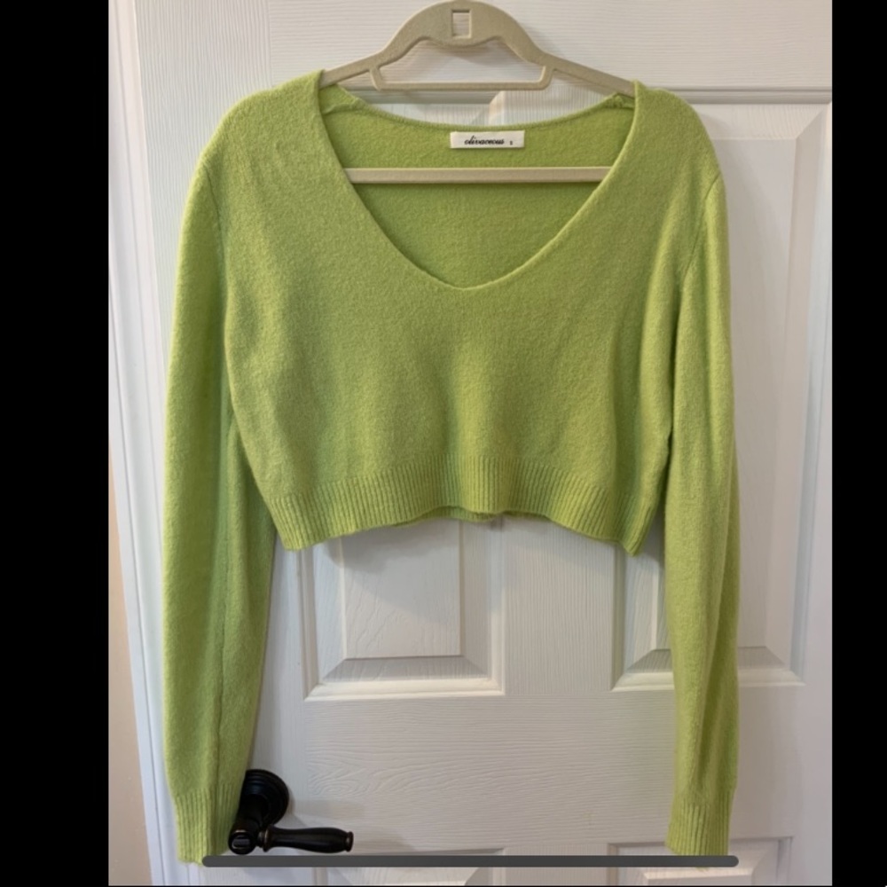 Olivaceous Cashmere Sweater